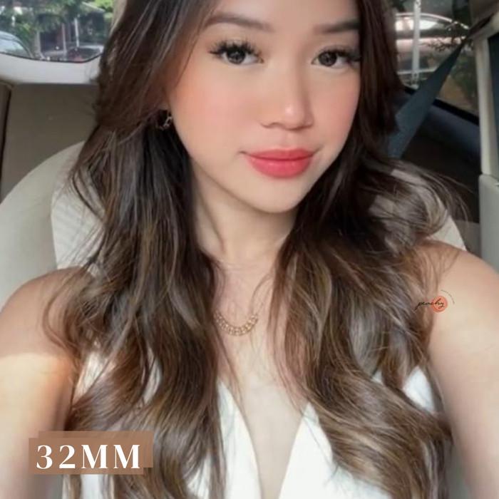 Peachy Pro Hair Curler - Catok Curly/Keriting 28mm dan 32mm