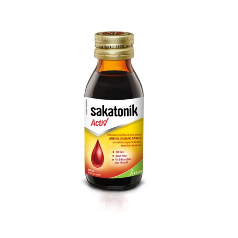 Sakatonik Activ Syrup 100ml.