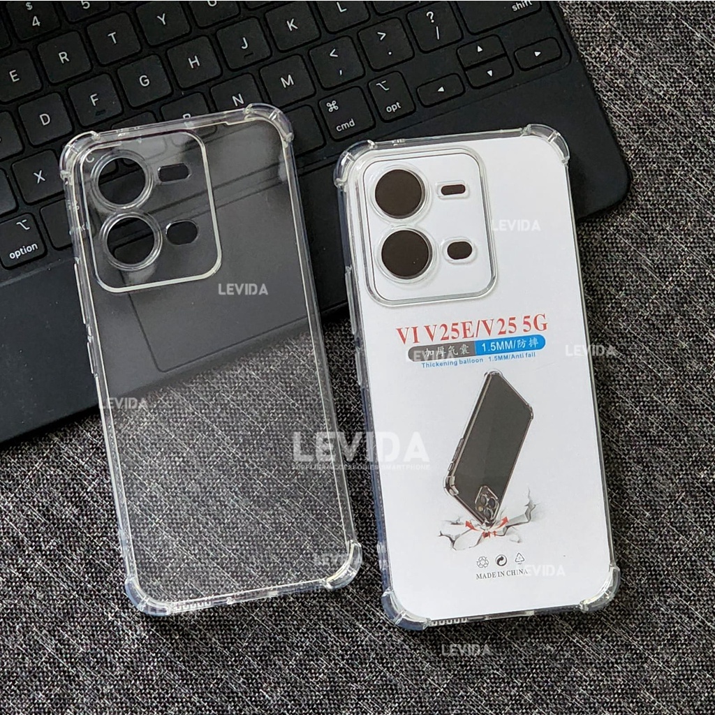 Vivo V25 5G Vivo V25E Vivo Y16 Vivo Y22 Vivo Y35 Soft Case Airbag Clear Case Bening Vivo V25 5G Vivo