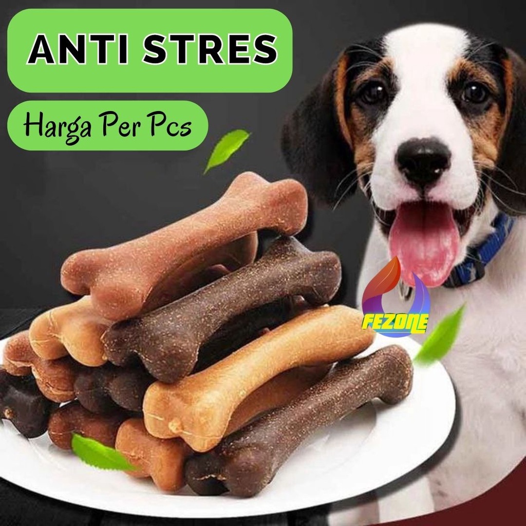 Tulang Pressed Bone Per Pcs Snack Tulang Anjing Terlaris FEZONE