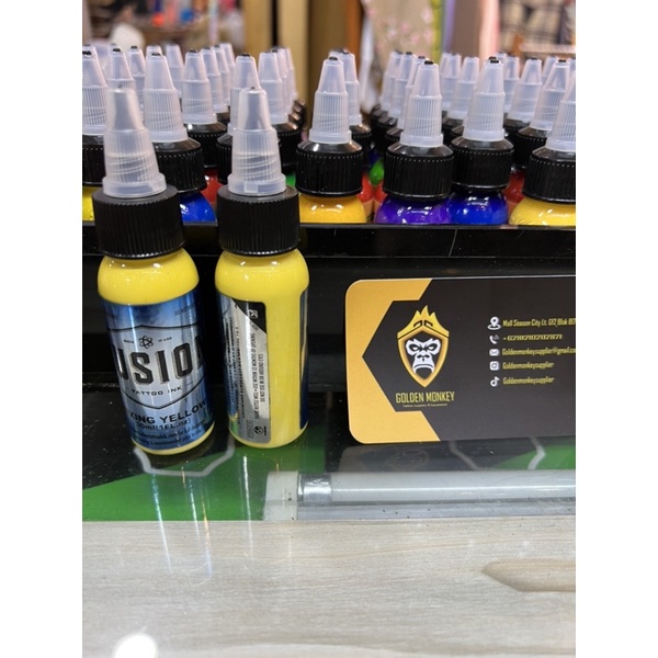 Fusion Ink MIXING YELLOW ORI🇱🇷USA 1oz/30ml Tinta Tattoo
