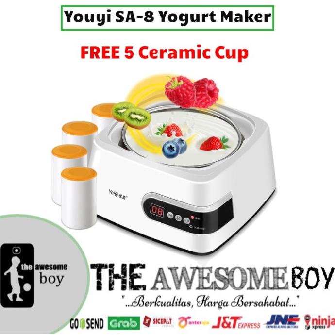 CJ Yogurt Maker Mesin Pembuat Yogurt
