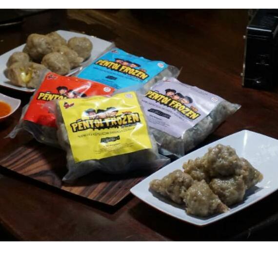 

⍇ pentol Frozen isi 9 (daging/mozarella/puyuh/keju/jamur/ranjau) pentolgila ㆉ