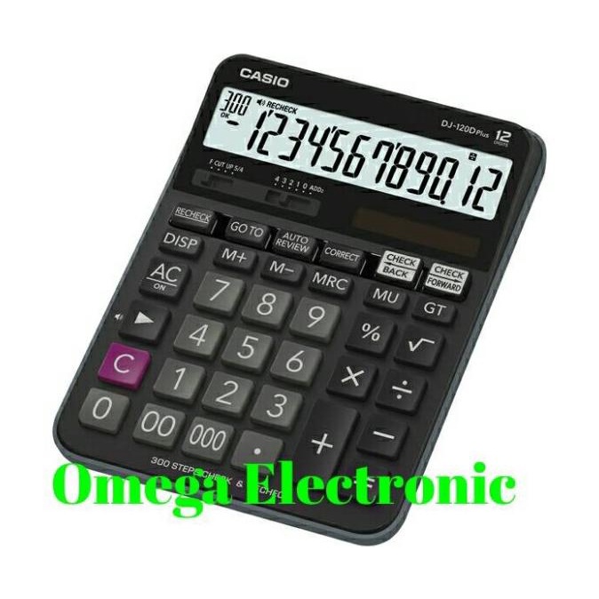 

Casio Calculator Dj 120D Plus - Check & Correct Kalkulator Desktop