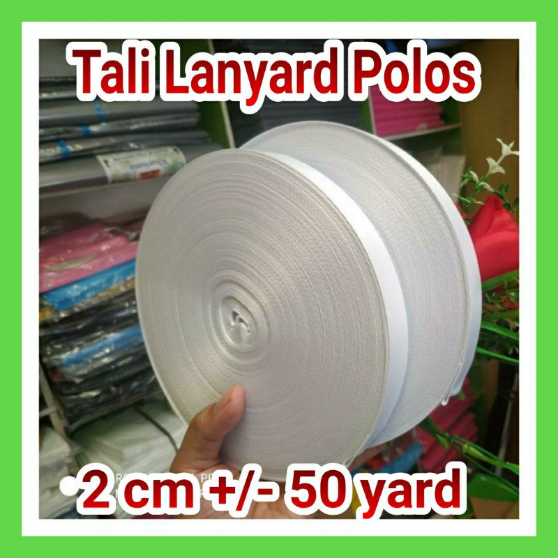 

Pita Lanyard id card Polos 2 cm polyerter