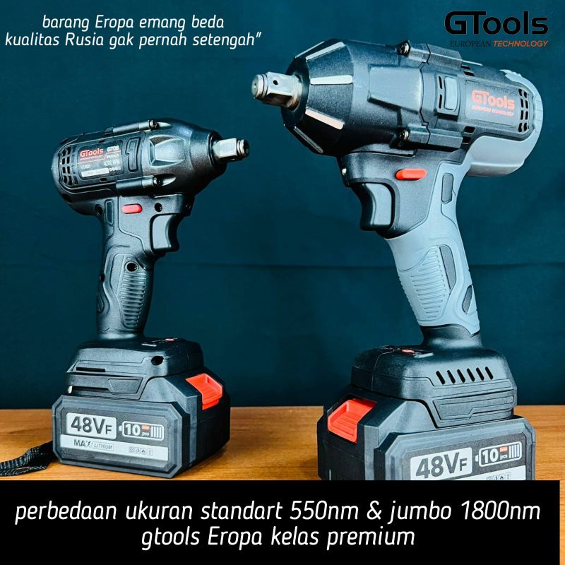 Jual Impact Wrench Jumbo Nm Pembuka Baut Ban Truck Gtools Eropa