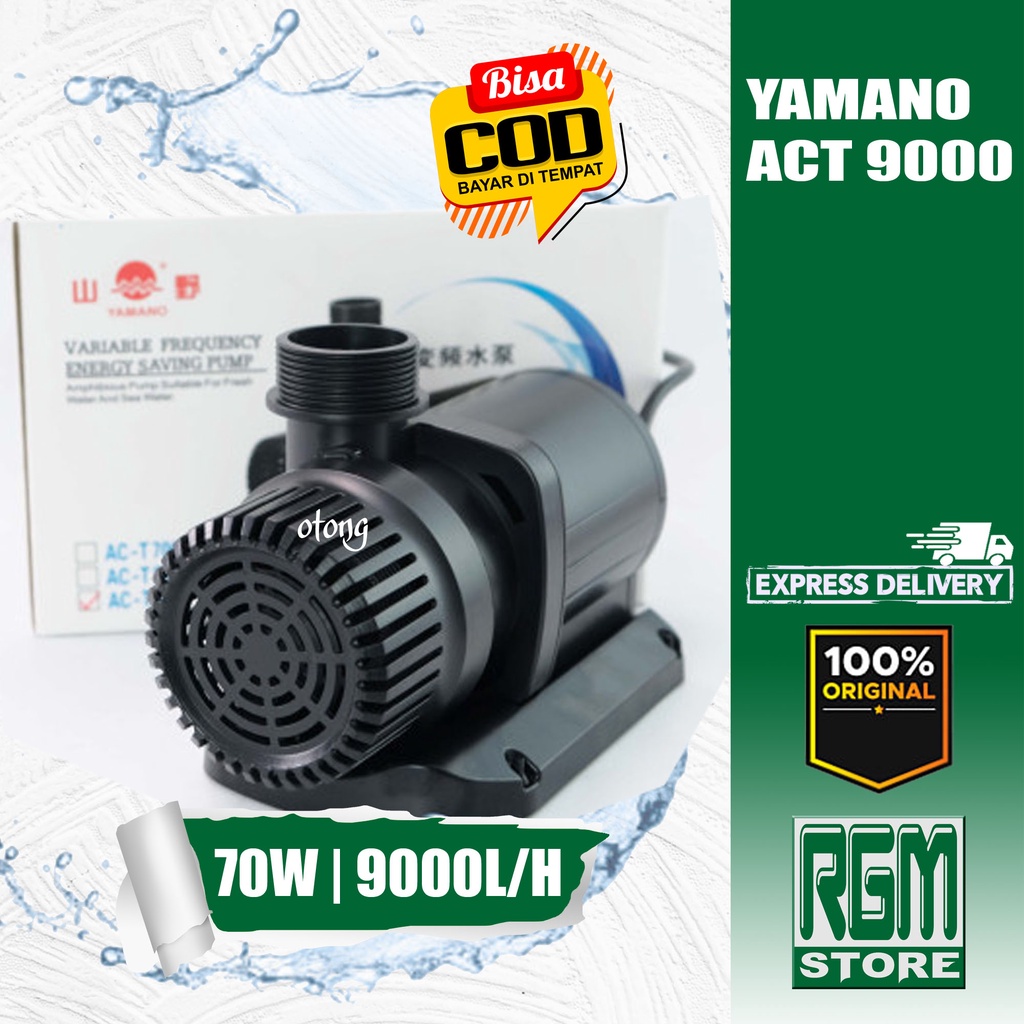 Yamano ACT 9000 act9000 mesin pompa celup kolam aquarium ikan