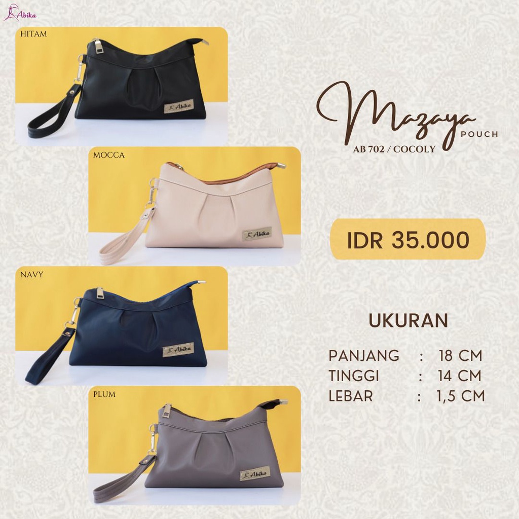 MAZAYA POUCH by ABIKA