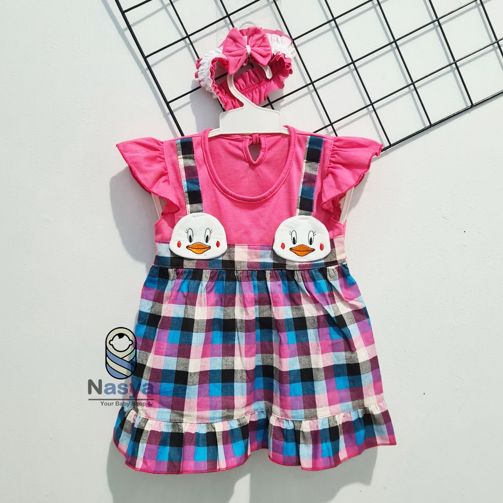 [P-018] Dress Bayi (0-6 bulan) / Setelan Bayi Perempuan Motif Bunga