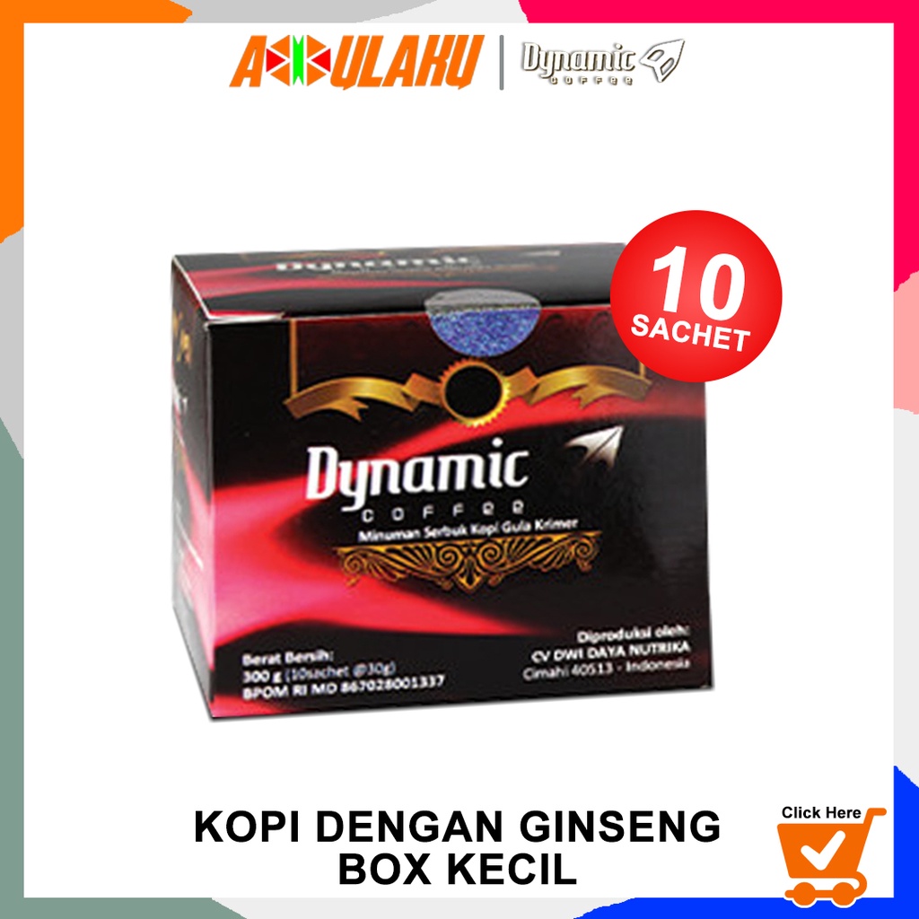 Jual KOPI DINAMIC ORIGINAL KOPI DYNAMIC DINAMIC COFFEE 10 SACHET (1