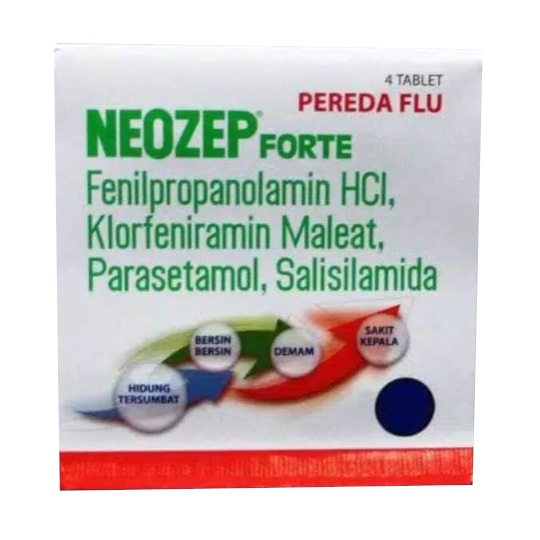 NEOZEP FORTE 4 TABLET NEW FORMULA