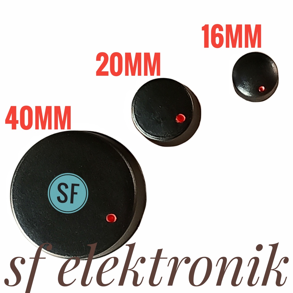 Knop Kenop Potensio Potensiometer Plastik
