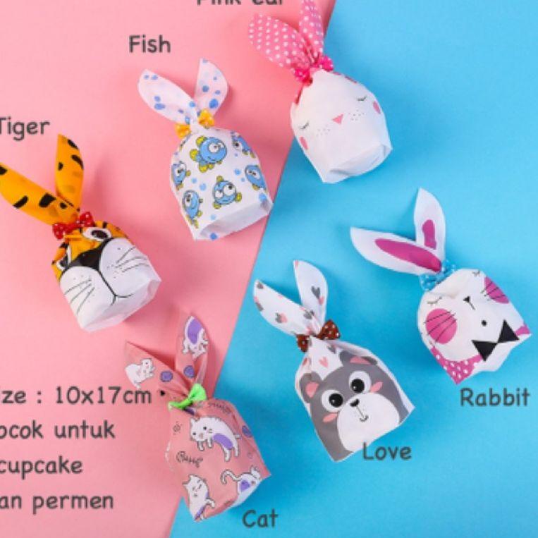 

[C-J7J] ✔] Plastik rabbit small | plastik souvernir rabbit kecil motif kekinian-