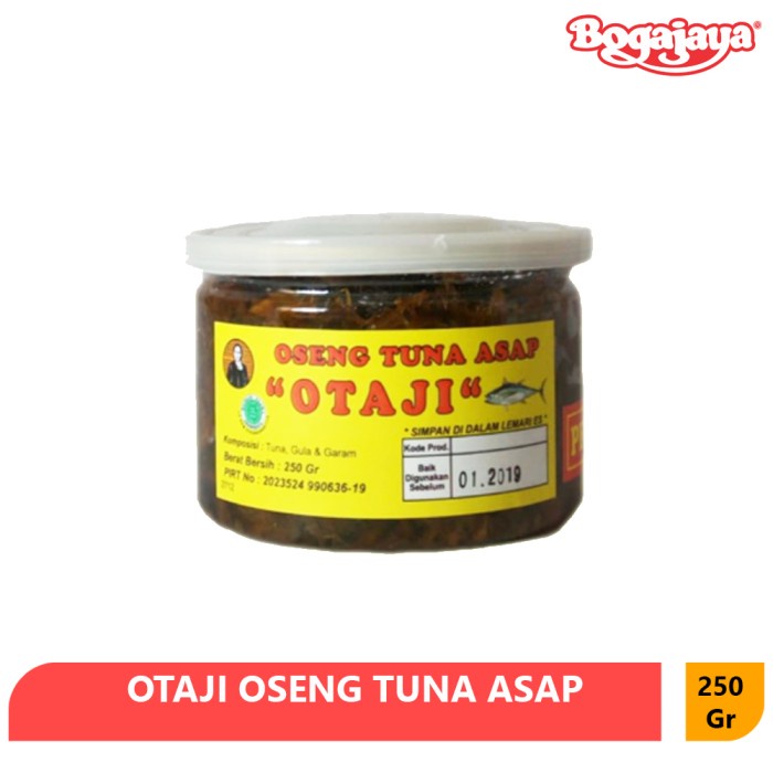 

✿ BISA COD✿ OLEH OLEH SURABAYA / OTAJI OSENG TUNA ASAP SEDAP & NIKMAT 250 GRAM