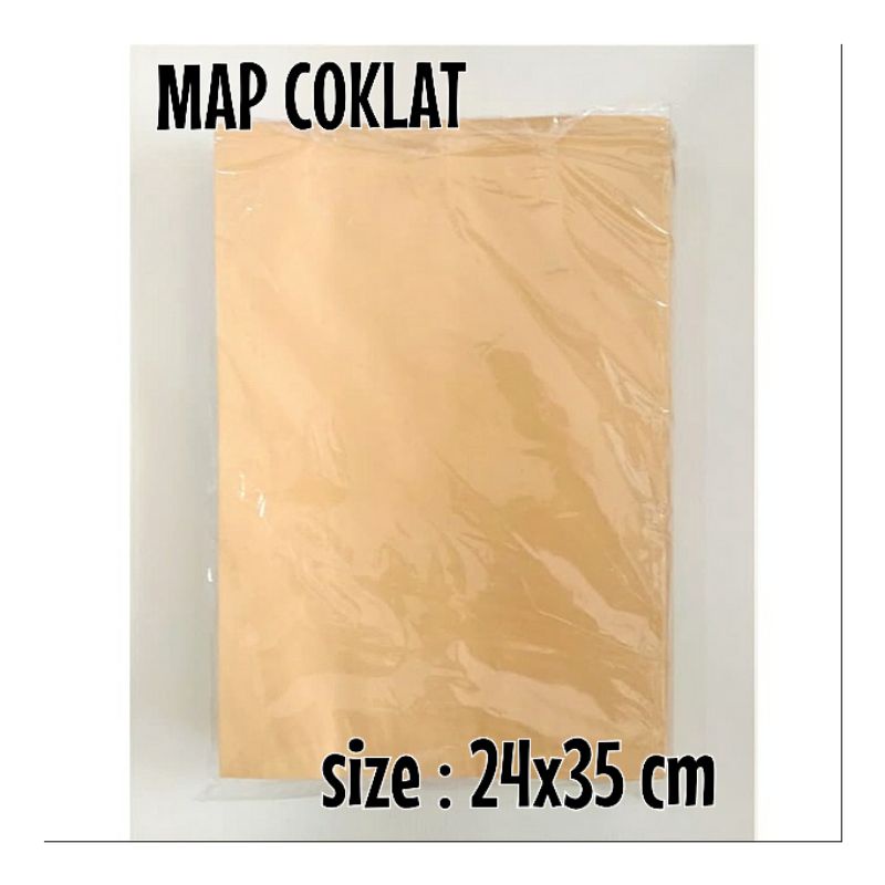 

AMPLOP MAP COKLAT ZIBIZ FOLIO UKURAN 24CMX35CM ISI 10PCS