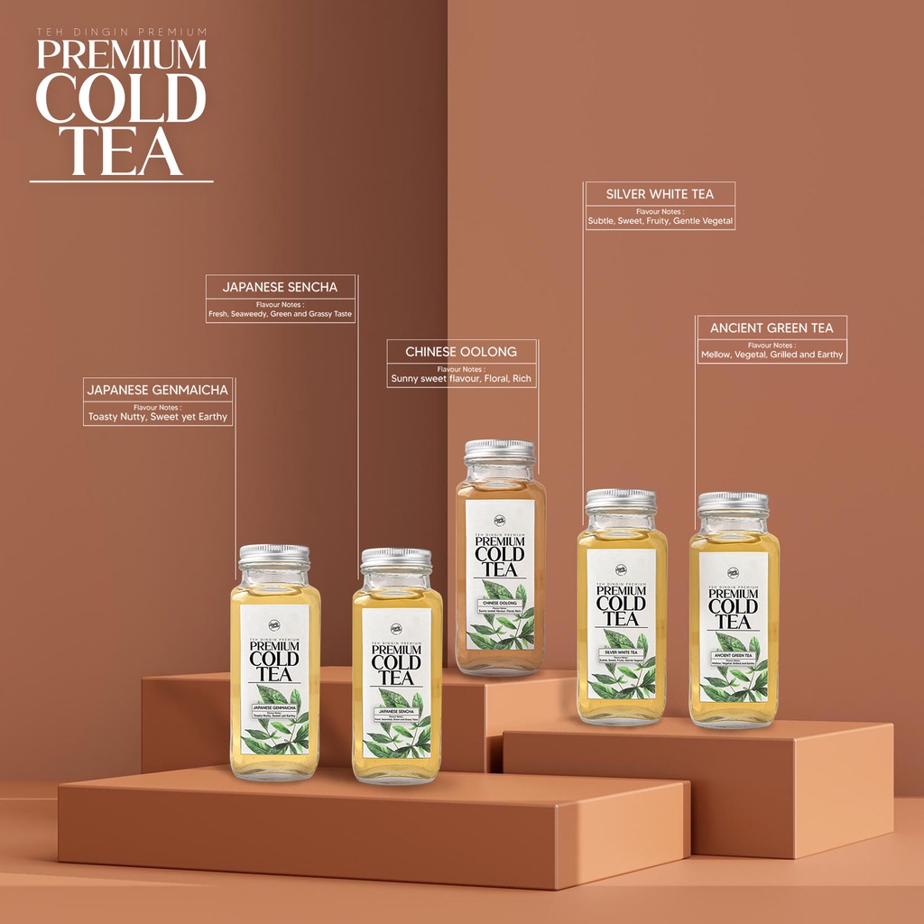 Premium Cold Tea / Teh Dingin Premium 250 Ml