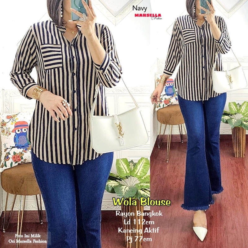 BBR Wola Blouse Ori by Marsella