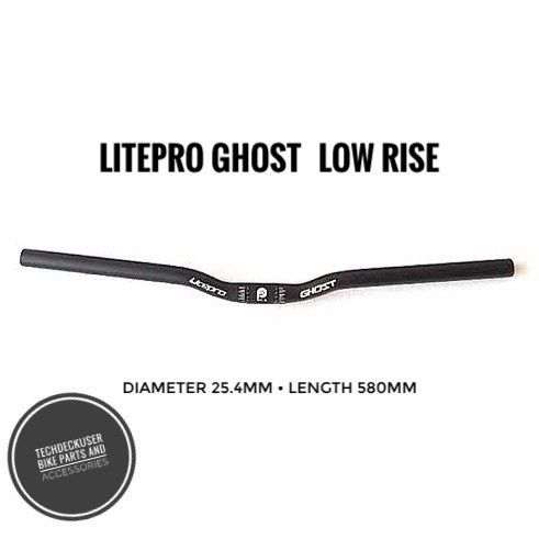 Stang Handlebar Stang Sepeda Litepro Ghost Mid Rise