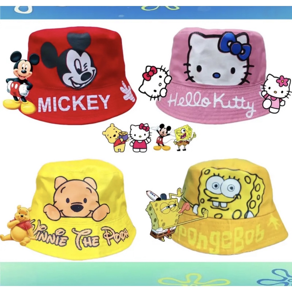 Topi Bucket Anak Motif / Bucket Anak keren