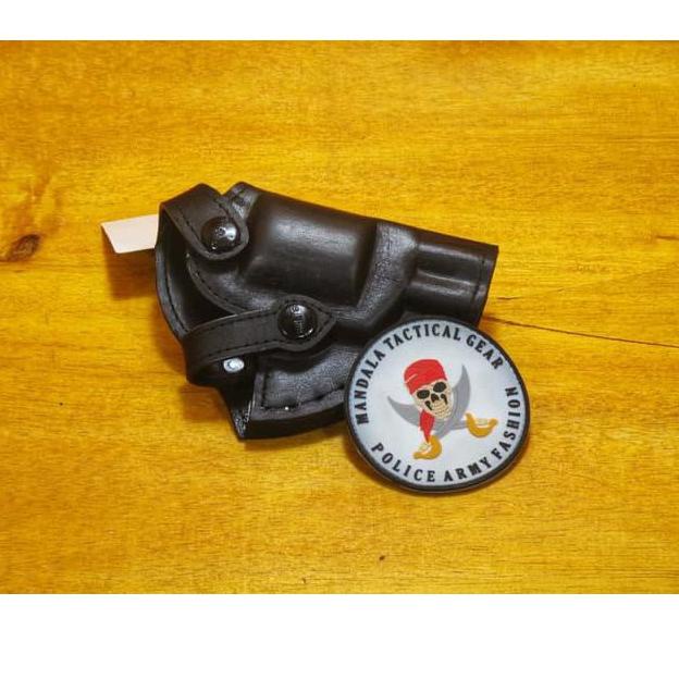 Murah Gembira HOLSTER TAURUS - HOLSTER INSIDE SARUNG SARANG KULIT ASLI SELIP PINGGANG REVOLVER  TAUR