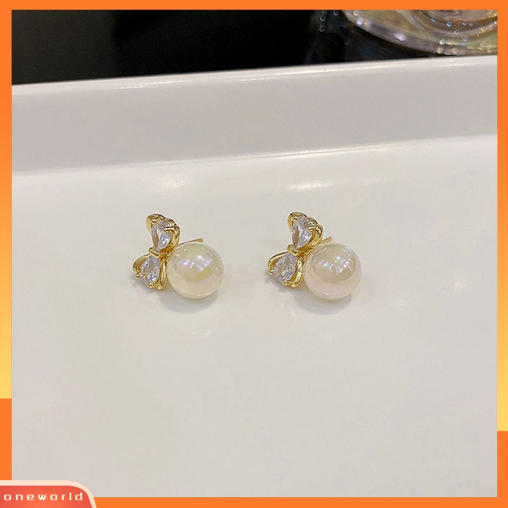 [WONE] 1pasang Anting Dasi Kupu-Kupu Liar Elegan Indah Sehari-Hari Memakai Paduan Hias Fashion Anting Untuk Hadiah