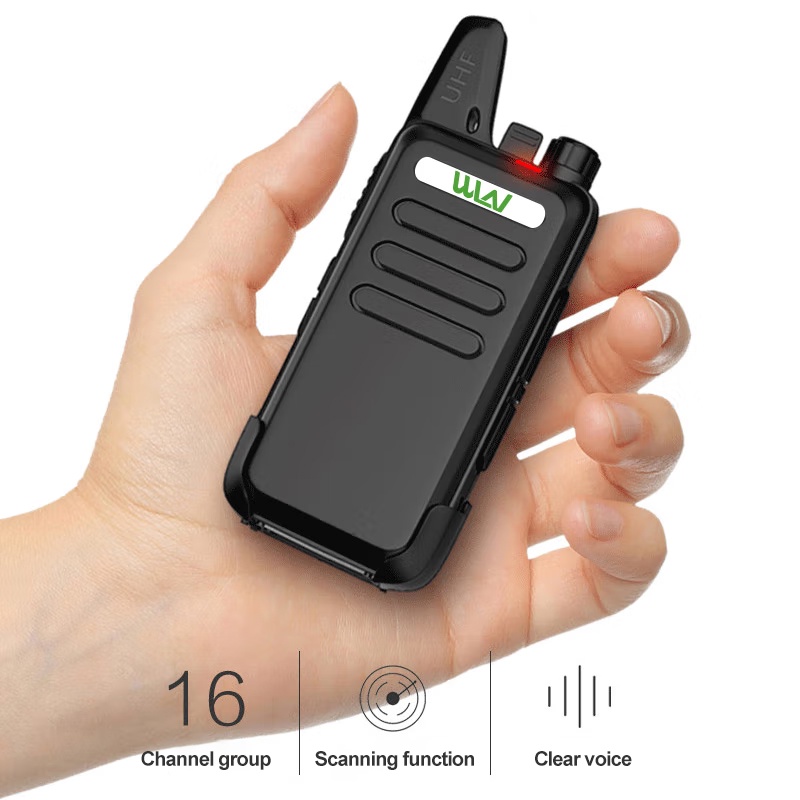 Walkie Talkie Wireless Radio Komunikasi Dual Band Uhf Walky Talky 2 Units Walkie Talkie