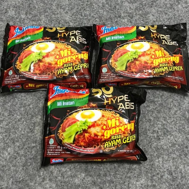 

Indomie Goreng Rasa Ayam Geprek 85gr