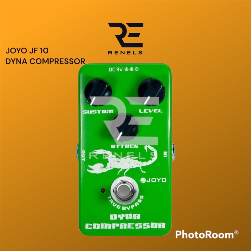 EFEK PEDAL GUITAR JOYO JF 10 DYNA COMPRESSOR | JOYO JF 10