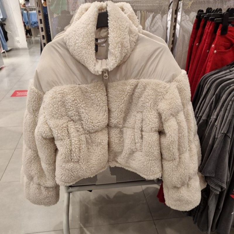Jaket bulu 075 H&M JASTIP jasa titip hnm
