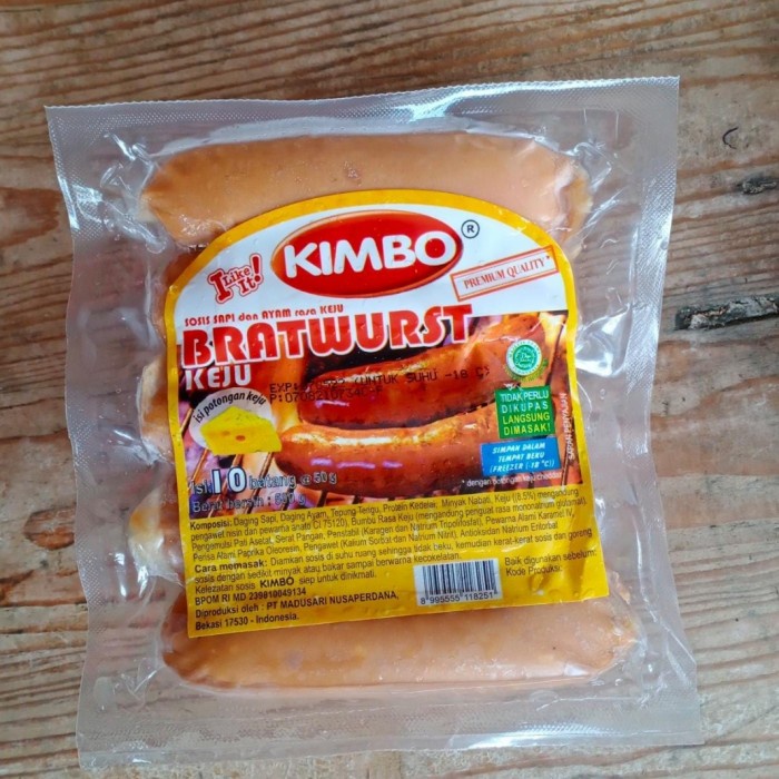 

Sosis Kimbo Keju isi 10 500 gr