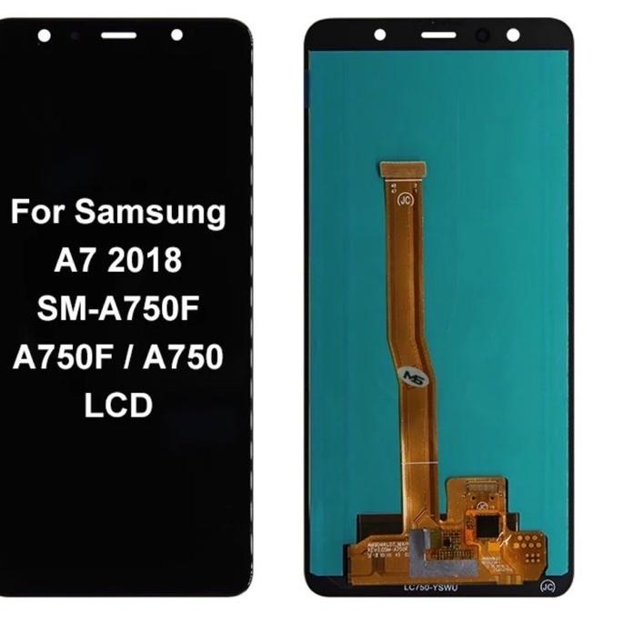 グ LCD TOUCHSCREEN SAMSUNG A7 2018 / A750 - AMOLED メ