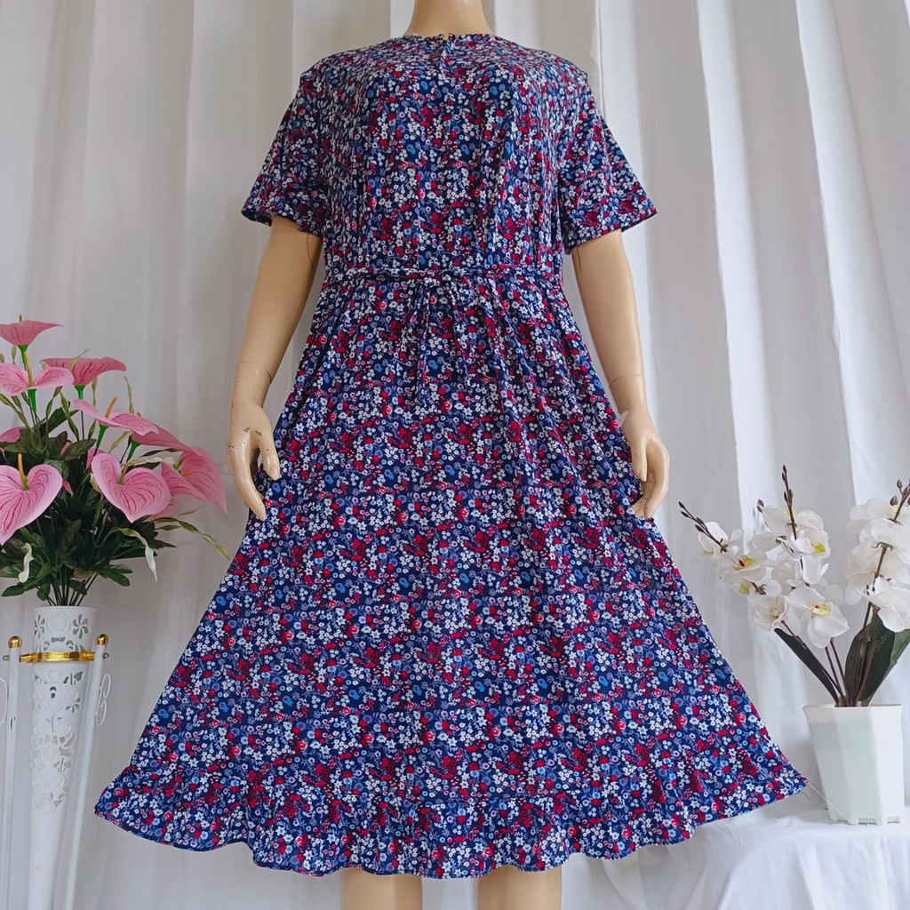 DASTER JERSEY JUMBO SUPER LEMBUT & ADEM PREMIUM MOTIF BUNGA CALEM TERBARU/DASTER JERSEY SUPER JUMBO 