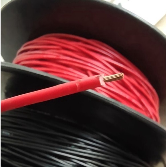 Kabel NYAF1x2.5 Serabut MAKITA Merah/Hitam -Tembaga ASLI SNI