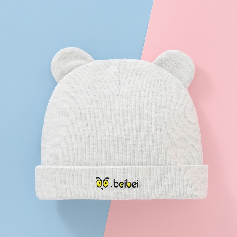 NEW Topi bayi dan anak / kupluk bayi perempuan dan laki2 motif telinga beruang polos