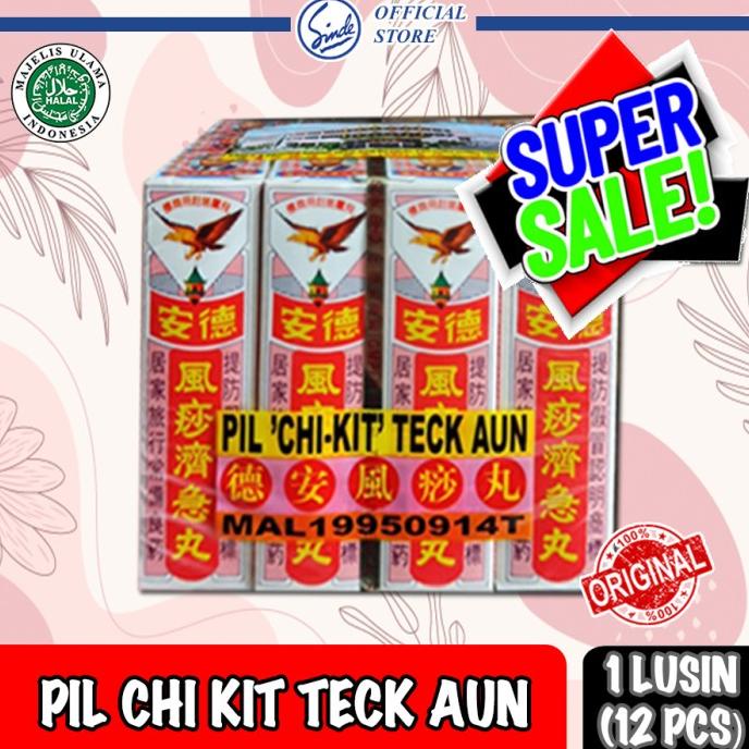 

Kekinian Pil Chi Kit Teck Aun (12 Bungkus) Obat Herbal Sakit Perut