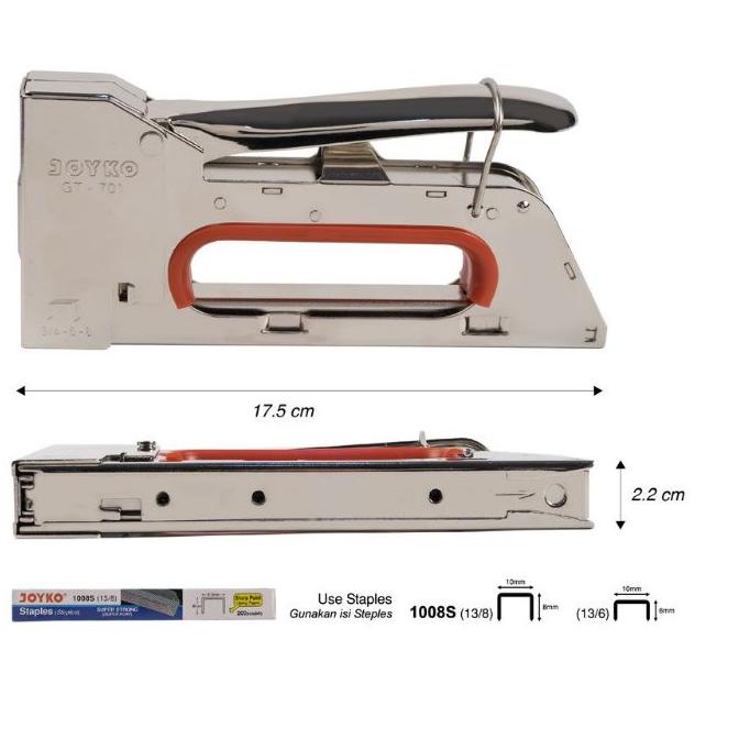 

YU7♥ Stapler Tembak/Gun tacker Joyko GT-701 ( 1 pcs ) Trend