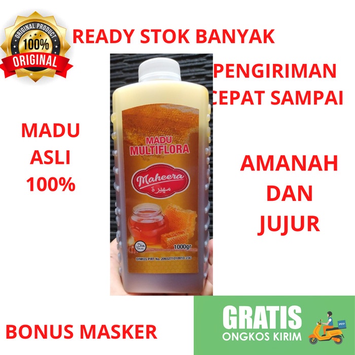 

Termurah Madu Maheera 1 kg Murni/asli 100 %