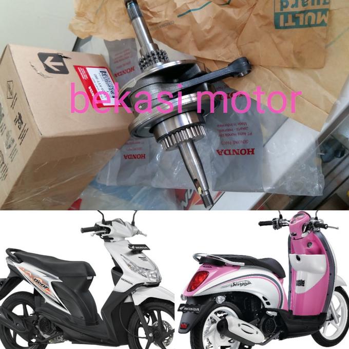 Crank Shaft Kruk As Honda Beat Karbu Scoopy Karbu Original