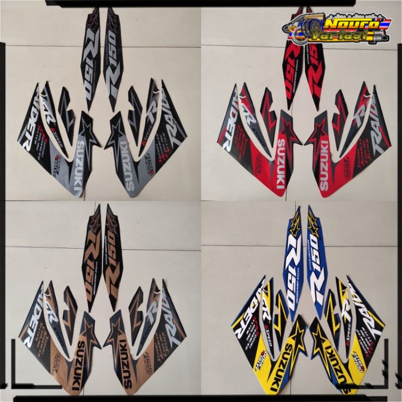 COD STRIPING SATRIA FU RAIDER 2013 2014 RAIDER THAILAND BEEKUALITAS mantap