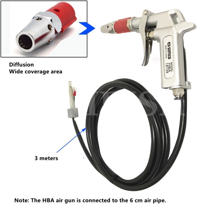 Jual Ion air gun kit Antistatic dust removal gun kit Eliminating static Shopee Indonesia