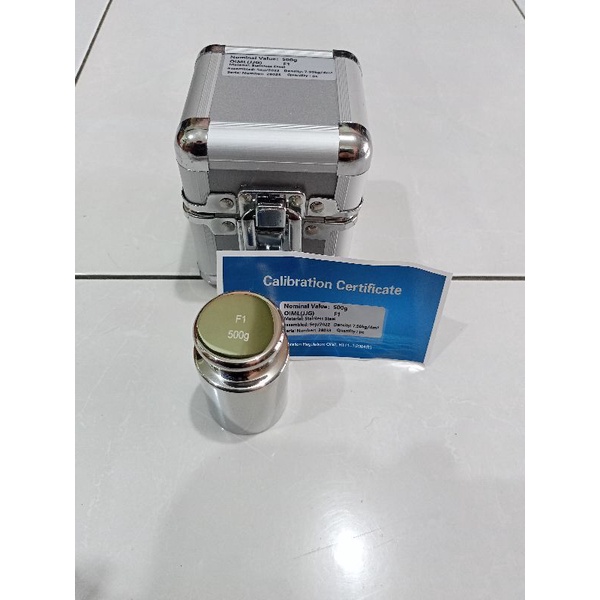 Batu Timbangan F1 500gr / Anak Timbangan F1 500 gr stainless