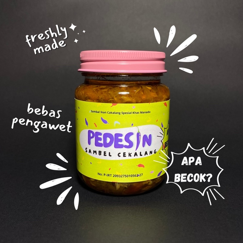 

Pedesin Sambel Cekalang - Sambel Ikan Cakalang Spesial Khas Manado