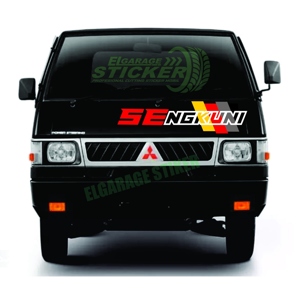 Jual Stiker Mobil Pick Up L Cutting Stiker Cabin Depan Pick Up Stiker Tulisan Sengkuni Stiker