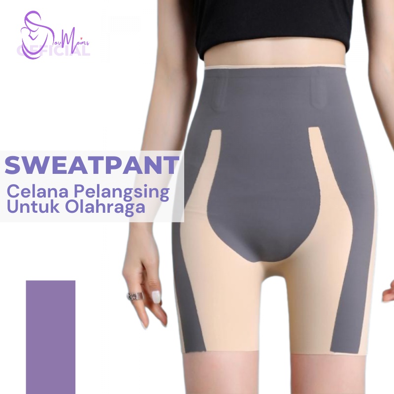 Celana Pendek Sport Wanita Pembakar Lemak Highwaist Celana Olahraga Gym Wanita Pelangsing Perut Pengangkat Bokong Pengecil Paha Hot Pants Sport Import Original Premium Terbaru Termurah