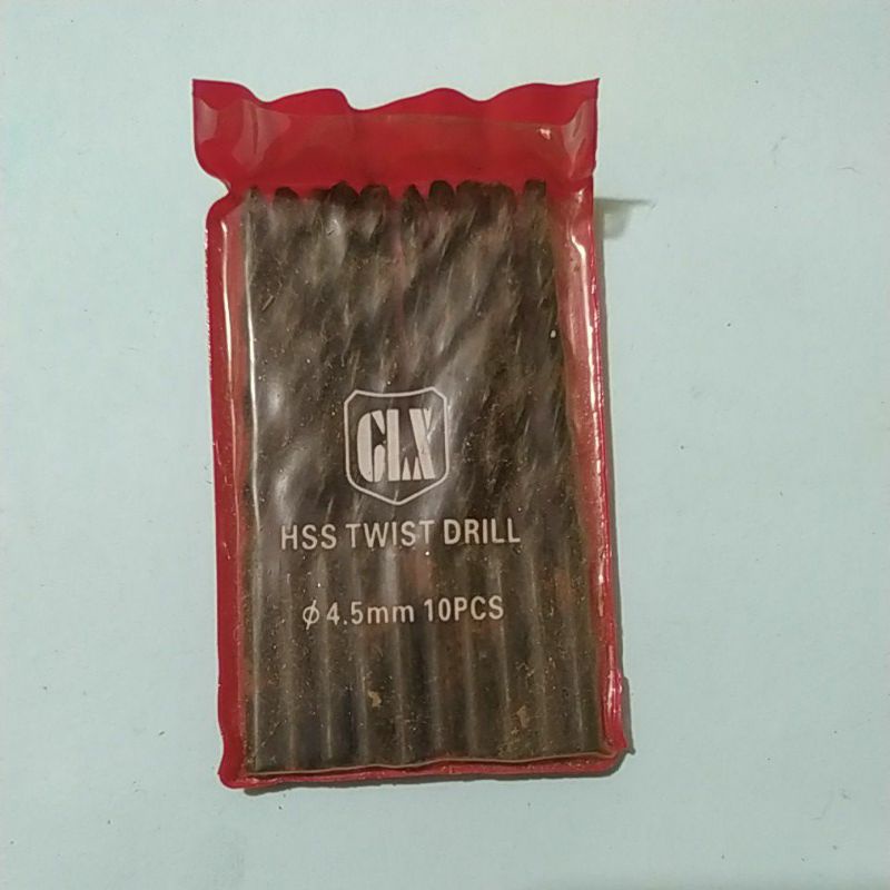 mata bor besi kayu 4.5mm. harga per pc