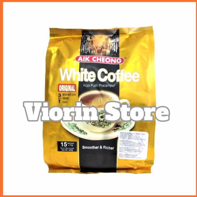 

[BISA COD] Aik Cheong White Coffe Original 3in1 / Aik cheong Kopi Original 3in1