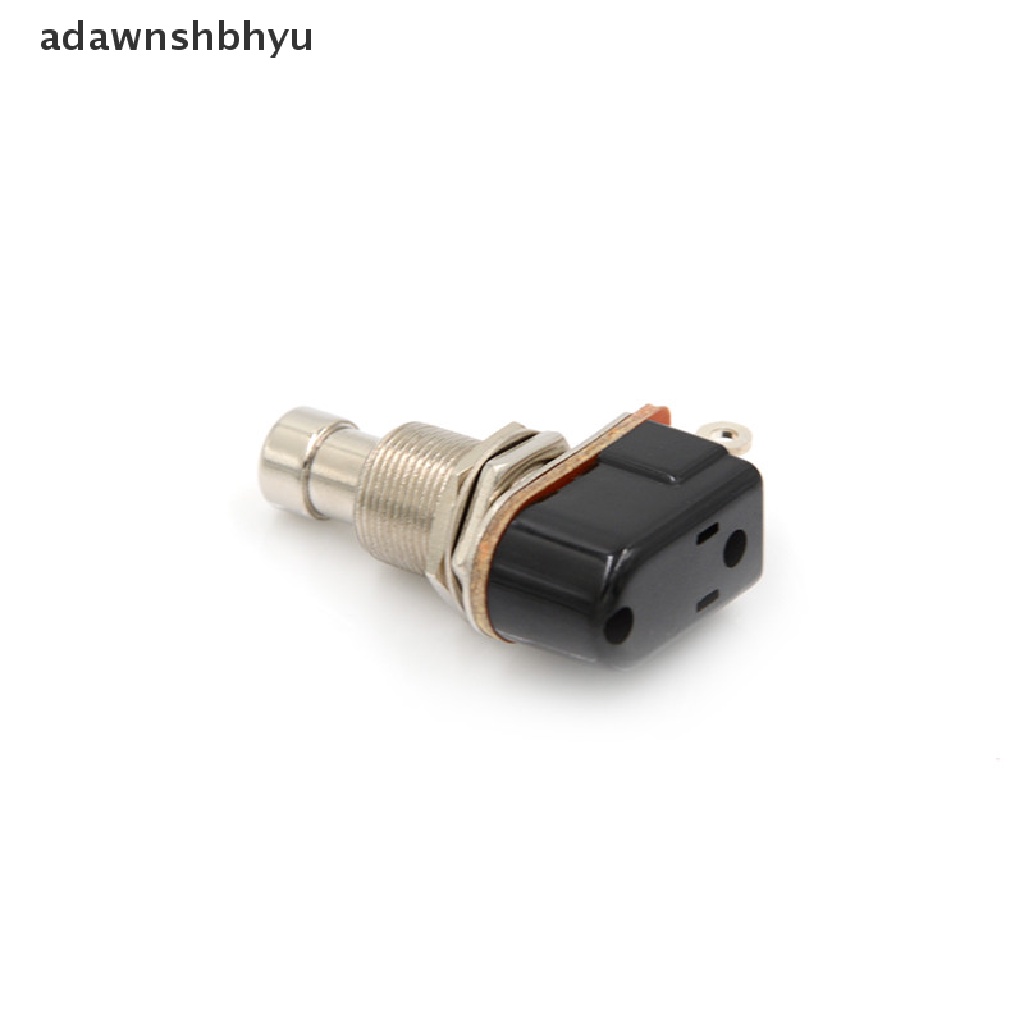 Adawnshbhyu New Saklar Gitar Listrik Momentary Push Button Foot Switch SPST ID