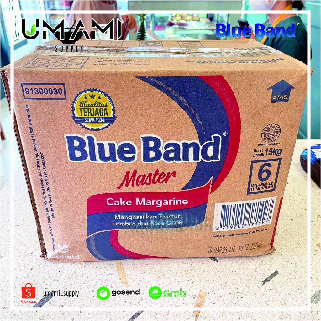 

Blue Band - Master Cake Margarine / Mentega - REPACK 1kg