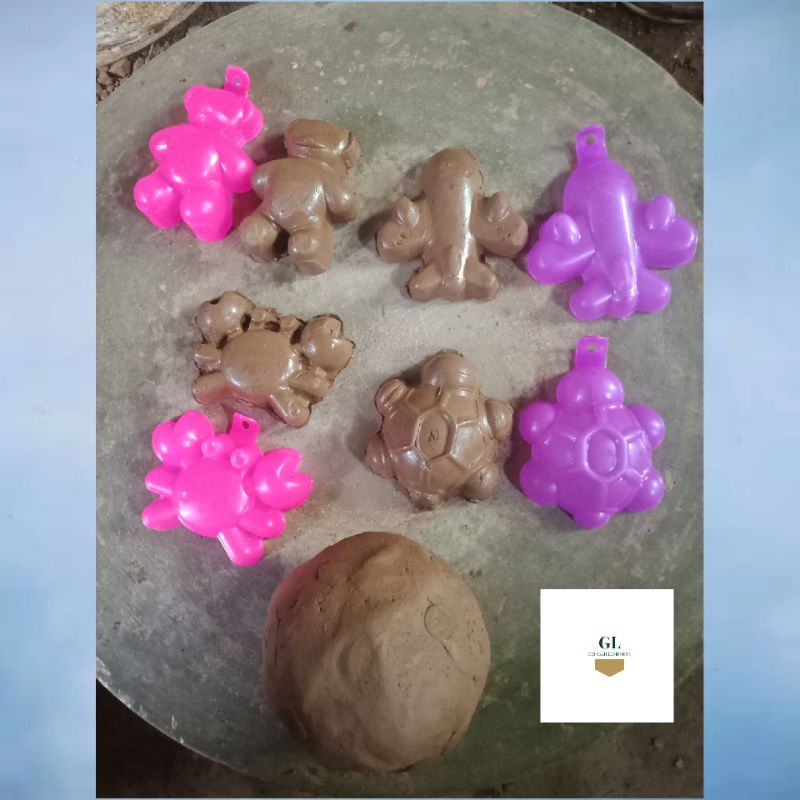 Tanah liat prakarya 1kg / tanah liat asli bayat  / tanah liat kerajinan