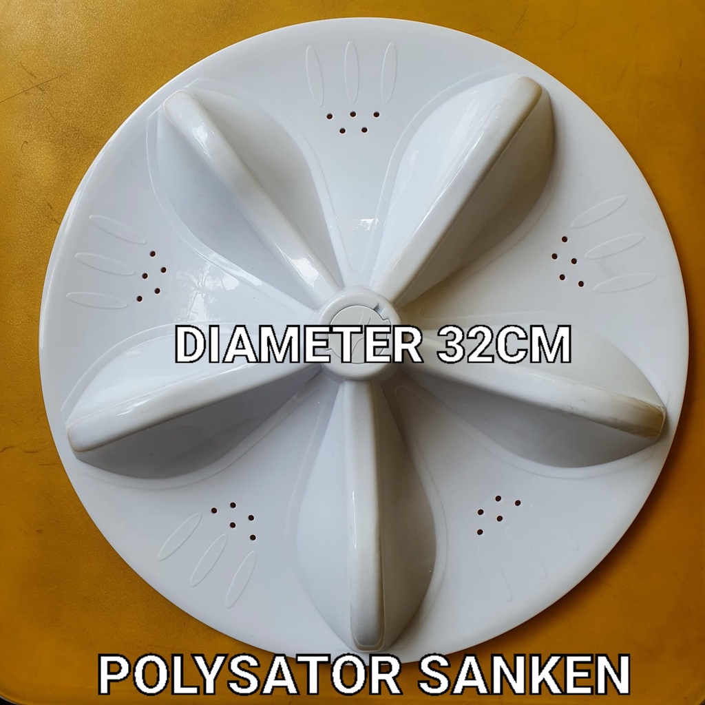 Pulsator Mesin Cuci Sanken 2 Tabung Polysator Sanken Diameter 32cm Original As Kotak 32 cm